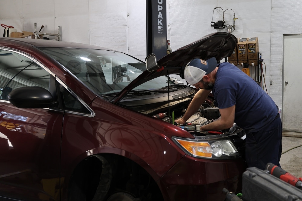 Preventative Car Maintenance in West Point, VA At Eltham Auto Clinic. Auto Mechanic inspection vehicle for car maintenance